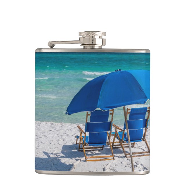 Cantil Destin Florida Chairs E Umbrella Flask (Frente)