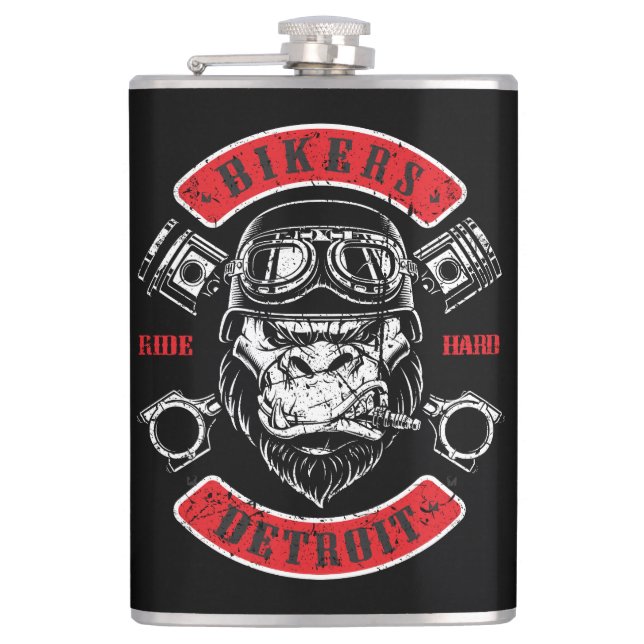 Cantil Detroit Biker Motorrad Chopper Gorilla (Frente)