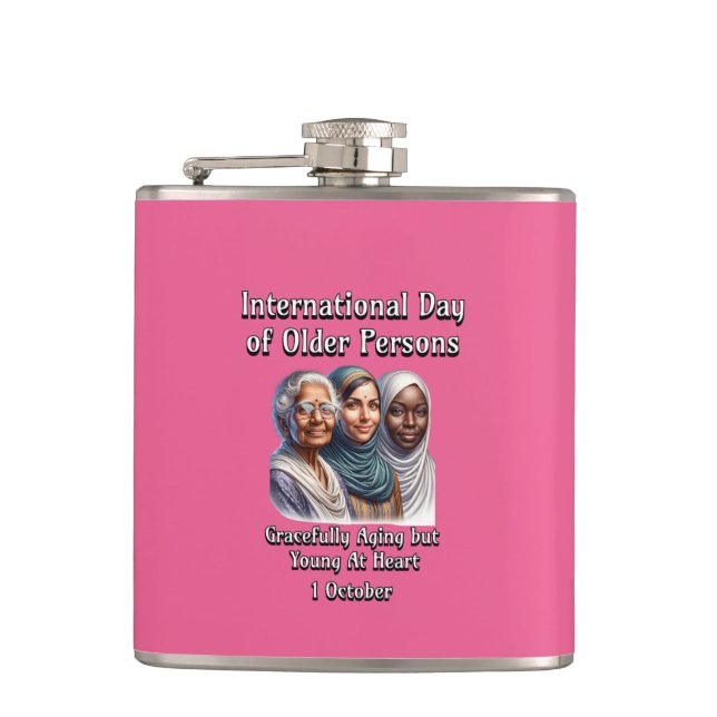 Cantil Dia Internacional dos Idosos. 1 de outubro (Frente)