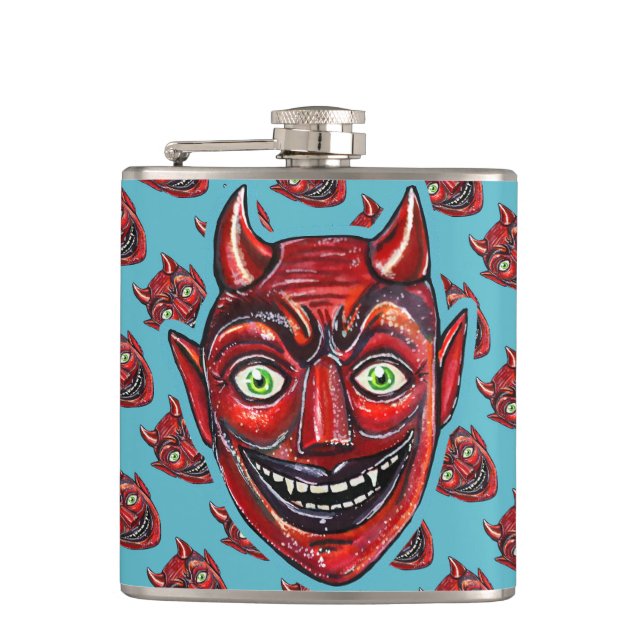 Cantil Diabo Vermelho Vintage Halloweenies  (Frente)