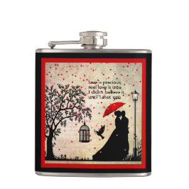 Cantil Dias de os namorados elegantes de Beige e Poesia N