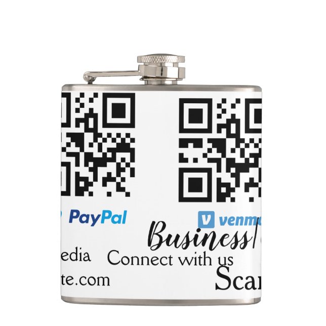 Cantil Digitalize para pagar código q r paypal venmo adic (Frente)