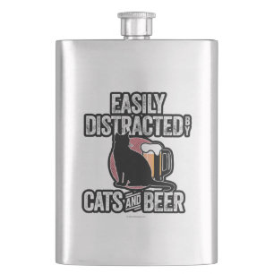 Cantil Distração fácil de gatos e cervejas