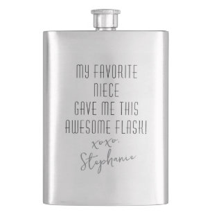 Cantil Divertido Personalizado da Sobrinha Favorita Moder