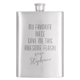 Cantil Divertido Personalizado da Sobrinha Favorita Moder