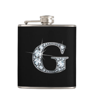Cantil Do "garrafa de Bling diamante" de G