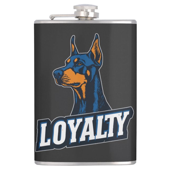 Cantil Dobermann – Symbol der Loyalität | LOYALTY (Frente)