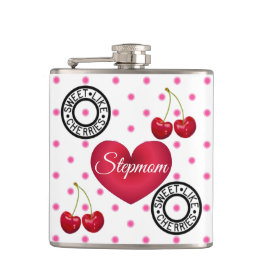 Cantil DOCE COMO CHERRIES STEPMOM Retro Vintage Heart