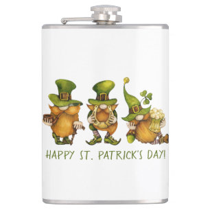 Cantil Doces Gnômes Irlandeses Feliz Dia de São Patrício