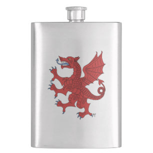 Cantil Dragon Rampant Gules