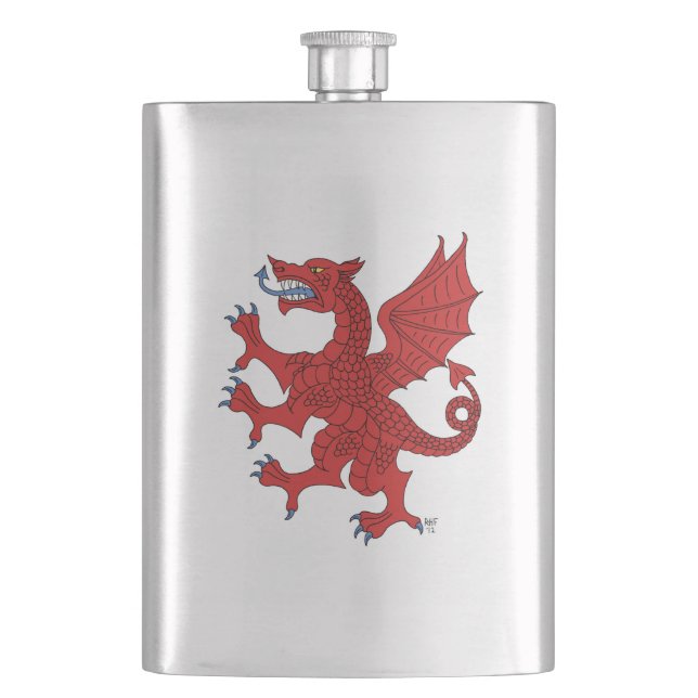Cantil Dragon Rampant Gules (Frente)