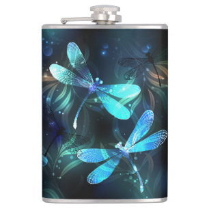 Cantil Dragonflies de lago