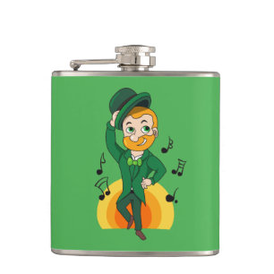 Cantil Duende dançante, desenho animado do Dia de São Pat