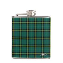Cantil Duffy Tartan Monograma - Xadrez Verde Brilhante