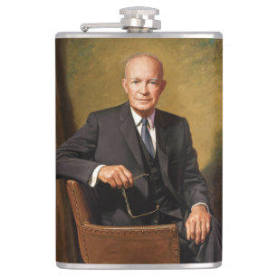 Cantil Dwight Eisenhower Presidente da Casa Branca Retrat