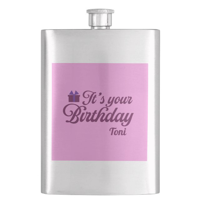 Cantil É o Seu Frasco de Aniversário (Frente)