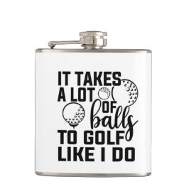 Cantil É preciso muitas bolas para jogar golfe como eu fa