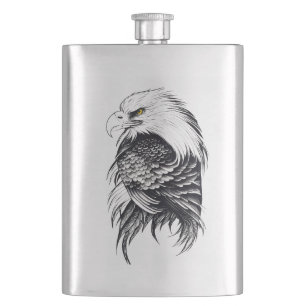 Cantil Eagle Wild Animal Nature Illustration Art Tatuagem