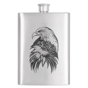 Cantil Eagle Wild Animal Nature Illustration Art Tatuagem