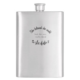 Cantil Ela Acreditava Que Podia, Mas Estava Muito Cansada