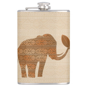 Cantil Elefante - Design de Arte Tribal