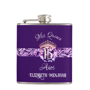 Cantil Elegante Purple Quinceañera Espanha