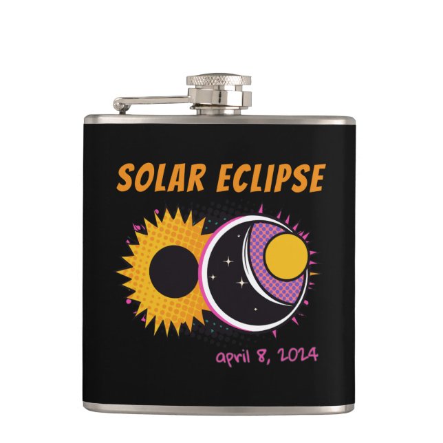 Cantil Elipse solar total design de pop art de 2024 (Frente)