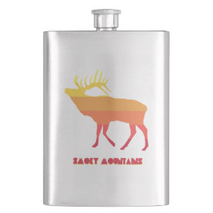 Cantil Elk Montanhas Enfumaçados