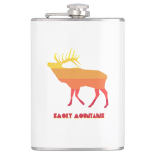 Cantil Elk Montanhas Enfumaçados