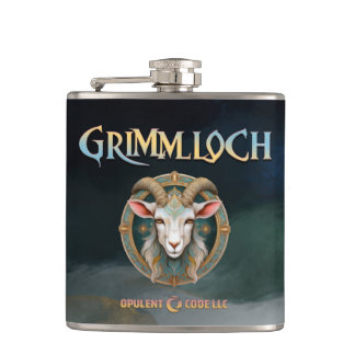Cantil Emblema de Cabra Grimmloch RPG de Fantasia