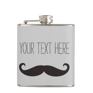 Cantil Engraçado bigode / Schberrbart + seu texto