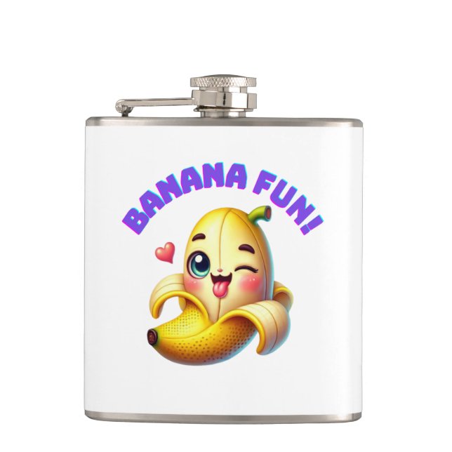 Cantil Engraçado Design de Winking Banana para diversão e (Frente)