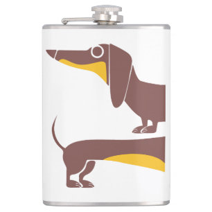 Cantil Engraçado e fofo dachshund para os pais de cães lo