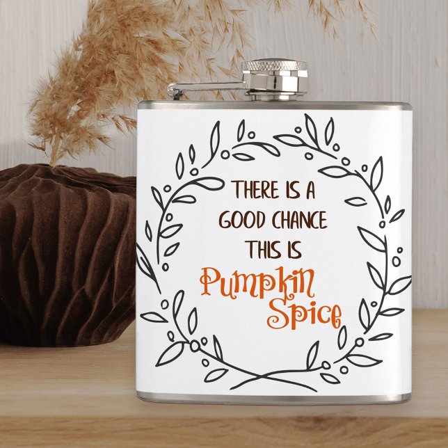 Cantil Engraçado Pumpkin Spice Citação Autumn Fall Humor (Criador carregado)