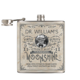 Cantil Engraçado Vintage Moonshine Hillbilly Medicine Per