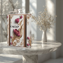 Cantil Engraved Ornate Baroque Opulence Vintage Ivory