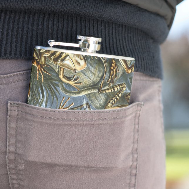 Cantil Ernst Haeckel variedade de sapos exóticos:Batrachi (In Situ)