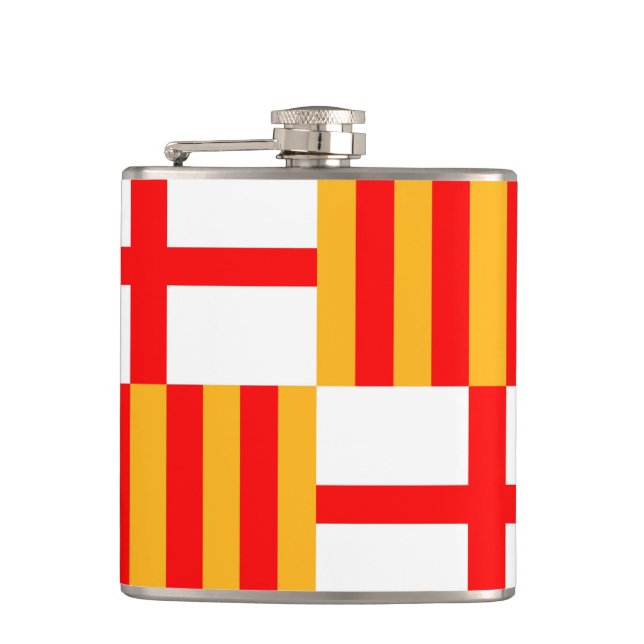 Cantil espanha da bandeira da cidade de Barcelona (Frente)