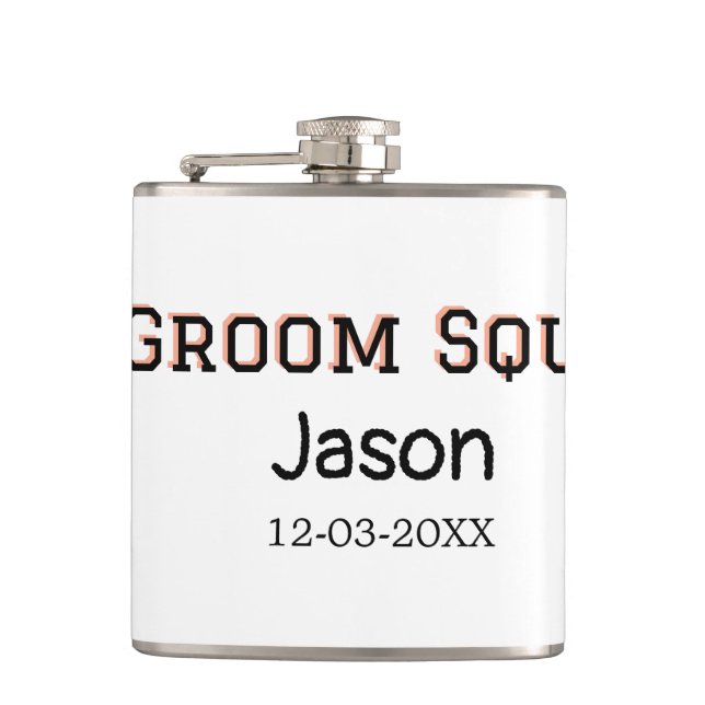 Cantil Esquadrão do noivo padrinho despedida de solteiro  (Frente)