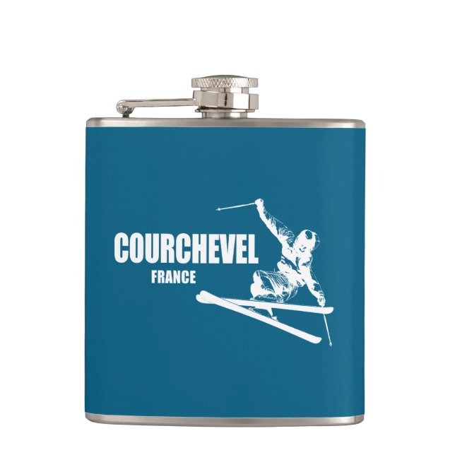 Cantil Esquiador de Courchevel França (Frente)