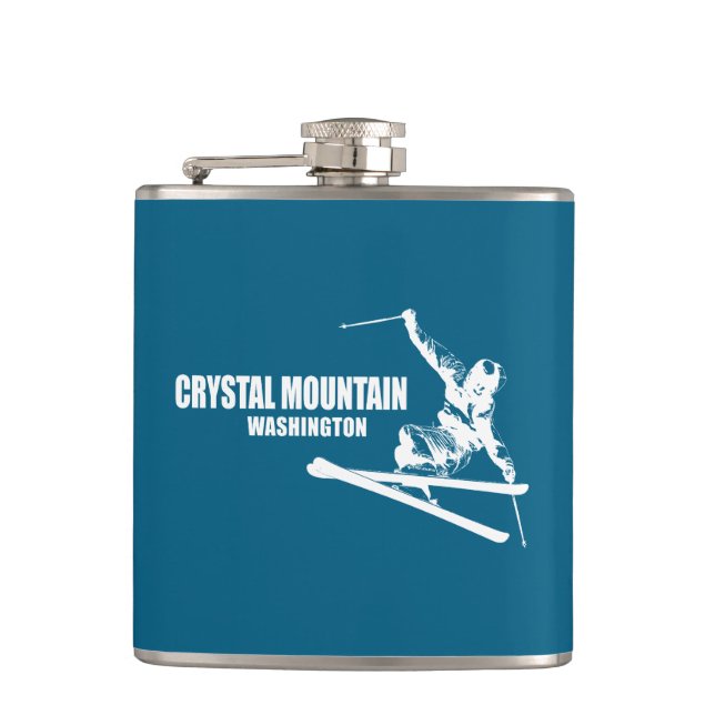 Cantil Esquiador de Crystal Mountain Washington (Frente)