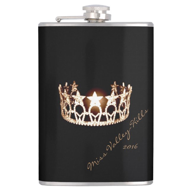 Cantil Estilo americano Signature Crown Flask (Frente)
