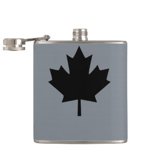 Cantil Estilo de Folha de Cartografia Preta Canadense