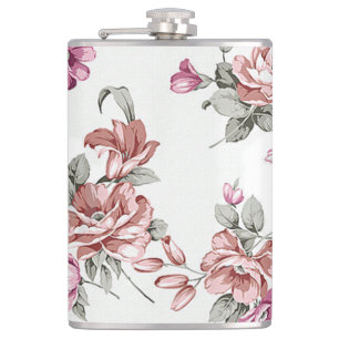 Cantil Estilo Vintage  Flores Femininas Despojadas