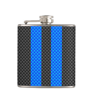 Cantil Estirpes com Estilo de Fibra de Carbono Azul do C