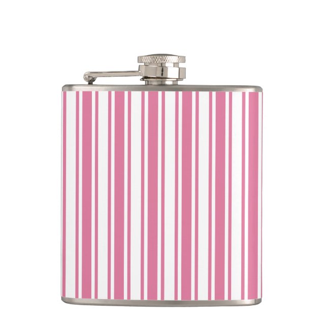 Cantil Estrias doces brancas e rosadas (Frente)