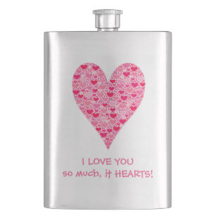 Cantil Eu amo você tanto que dói Tiny Hearts Big Heart