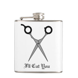 Cantil Eu cortá-lo-ei (as tesouras do corte do cabelo