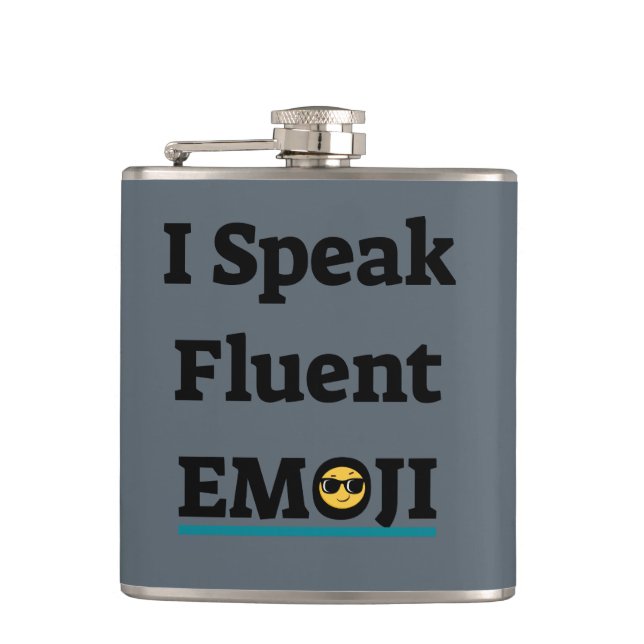Cantil Eu Falo Fluent Emoji (Frente)