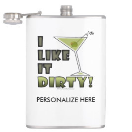 Cantil EU GOSTO DELA! Humor de Cocktail de Martini sujo